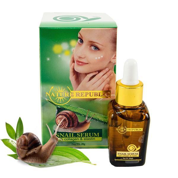 snail face serum collagen