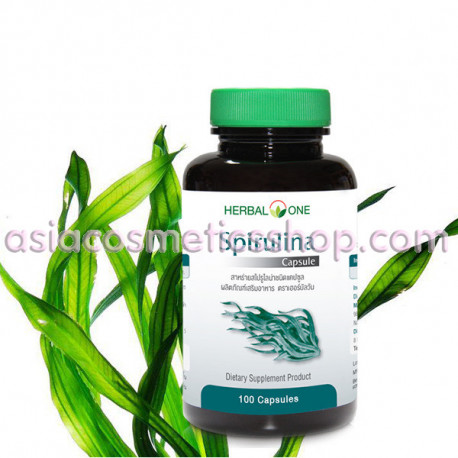 Herbal One Spirulina Capsules 100 pcs