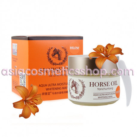 Yan Chun Tang Horse Oil Aqua Ultra Moisturizing Whitening Mask 100 ml