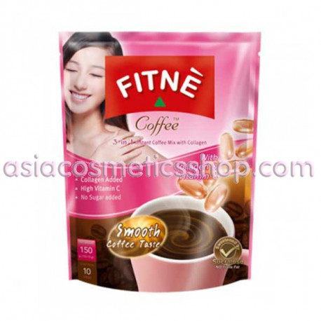 Fitne Кофе для похудения 3 в 1 с коллагеном и витамином С, 150 г