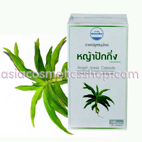 Kongka Herb Angel Grass Capsule for cleansing lymph, 100 pcs