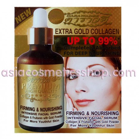Intensive Face Serum with collagen and biogold, 50 ml