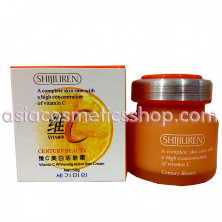 Shijiliren Vitamin C Whitening Active Skin Cream, 50 g