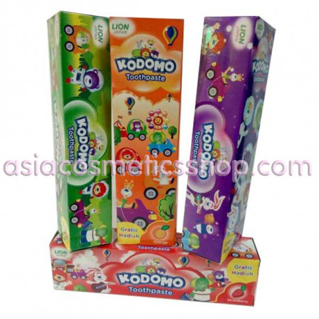 lion kodomo toothpaste