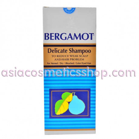 Bergamot Delicate shampoo to reduce weak scalp and hair problem, 100 ml