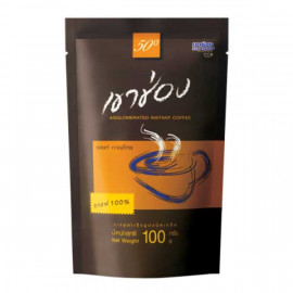 Khao Shong Тайский быстро растворимый черный кофе, 100 г