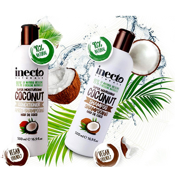 henvise Resultat Indstilling Inecto Pure Coconut Moisture Infusing Shampoo and Conditioner, 500 ml -  Asia Cosmetics Shop